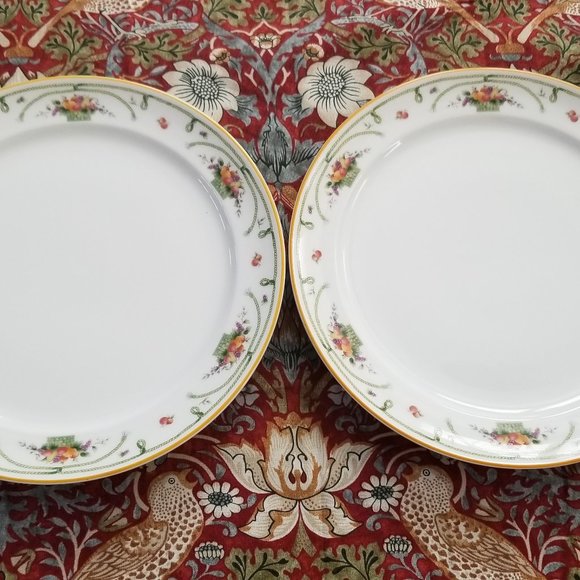 2 Oscar de la Renta L6502 "Temptation" Salad Plates - Picture 3 of 6